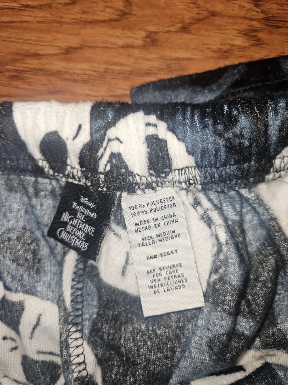 Disney Nightmare Before Christmas Fleece Pajama Pants - Picture 4 of 5